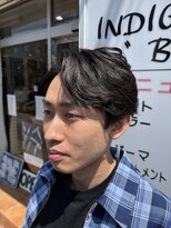 インディゴブルー バーム店(INDIGO BLUE) メンズ サイドパート