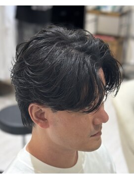 バース 梅田中崎町店(BIRTH) フェザーパーマセンターパートニュアンスパーマワンカールパーマ