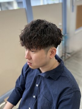 エルフ(elf) 姫路メンズ/前下がりツイスパ