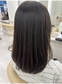 大人可愛いダークブラウンカラー