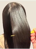 髪質改善ストレート
