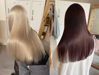 Maison cope’u 梅田 【2月9日NEW OPEN(予定)】の写真/バイカルテ×ケアプロは繰り返す度に髪が綺麗に★髪の内部からしっかり補修し思わず触れたくなるツヤ髪へ