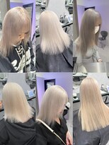 ジーナ 渋谷本店(Zina)&nbsp;髪質改善＊ハイトーンカラー特集＊【Zina渋谷本店】