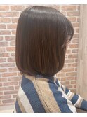 大人かわいい☆綺麗なシルエット！王道ボブ♪フェミニン