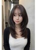 ハッシュカット　髪質改善　バタフライカット　zina池袋小林優