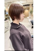 ファイブボックスヘアー 広島(five vox hair)&nbsp;小顔ショートスタイル