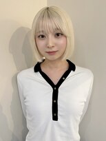 エクラ(ECLAT)&nbsp;ハイトーンカラー/ブロンド/抜きっぱなしブロンド/ボブ
