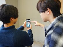 美容院での「失敗した…」を防ぐために、画像・動画でのイメージ共有を大切にしたカウンセリング