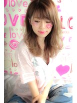 マーリャヘアー(mallia hair) ゆるふわアッシュグレージュセミロングby塚本あつし