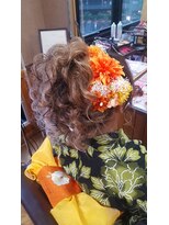 エクステンション クーチャー(Extention Cu'cha) 王道フルアップ(^O^)盛り髪(^O^)