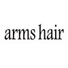 アームズヘアー arms hairのお店ロゴ