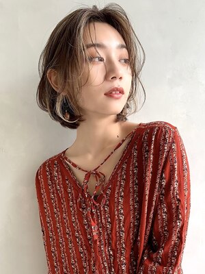 骨格修正カット+炭酸SPA￥5980◆無造作だけど再現性高いStyle×360°どこから見ても美しいフォルム《麻布》