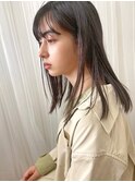 Emma ecole 内巻きワンカールストレートヘア by.高橋