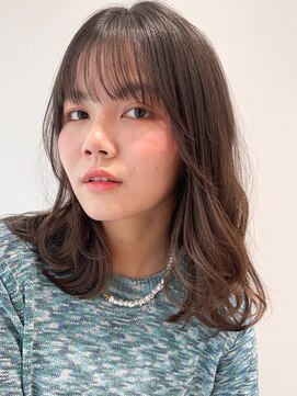 ネオリーブ チロル 横浜西口店(Neolive CiroL.) ゆるふわパーマ　ふんわりミディ