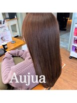 エルデ ナインズ ヘアー スタンド 川口店(elde 9's HAIR STAND)&nbsp;チェリーブラウン/丸顔/ミニウルフ/白髪ぼかし/髪質改善