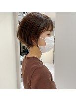 ハッチ(HACCH)&nbsp;前髪あり大人ショートボブ20代30代40代　立川　立川駅　立川南口