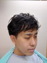 ヘアーカットデザインサロン スマッシュ 田町店(Hair cut design salon Smash)&nbsp;ゆるふわパーマ マッシュ ツーブロ イメチェン ショート メンズ