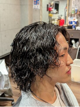 グロウヘアワークス トウキョウ(grow hair works tokyo) Grow hair works tokyo/  波巻きパーマ