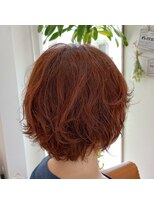 ラグラスヘア(LAGRAS HAIR)&nbsp;ピンクベージュのゆるふわショート☆