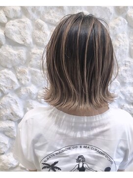 モアナ バイ ヘッドライト大宮店(Moana by HEADLIGHT) Moana【大宮】#ボブ#バレイヤージュ#20代30代40代