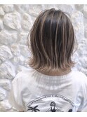 Moana【大宮】#ボブ#バレイヤージュ#20代30代40代