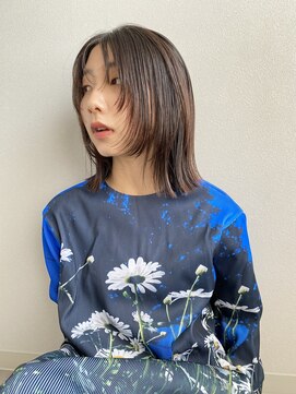 メデル(mederu) フェイスレイヤーカットウルフレイヤー伸ばしかけ20代30代40代