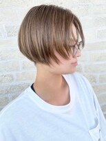トップヘアーラウンジ 知立(TOP HAIR Lounge)&nbsp;立体感カラー！シルエットショート/ハイトーンカラー