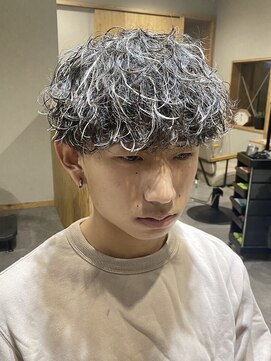 ノーマ(no-ma) 波巻きホワイトメッシュ