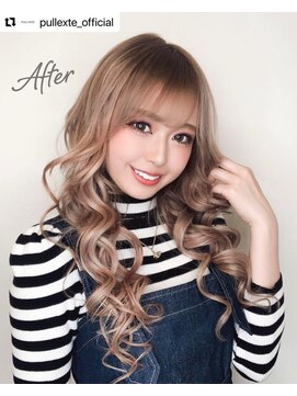 ヘアアンドメイク サファイア 豊橋店(ヘア&メイク SAPPHIRE) #ギャル#プルエクステ#豊橋#エクステ#カワイイ#グラーデション