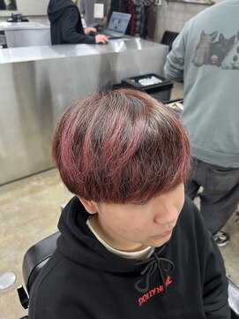 ロンドガルマン 名古屋(Lond GULLMAN) SEIYA指名　メンズグラデーションカラー