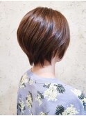 【Flor_戸塚】*大人ショート+マロンブラウン*