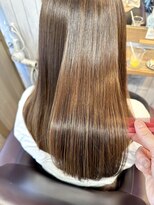 ヴァンガード 新鎌ヶ谷店(Vanguard)&nbsp;育てる髪質改善カラー/アッシュベージュロング　※髪質改善3回目