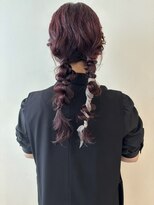 ユーフォリア 青山(Euphoria)&nbsp;結婚式◎おしゃれツインアレンジ　担当ももこ