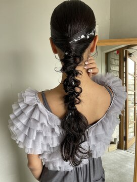 ラシク(rashicu) tight cross 編みおろし