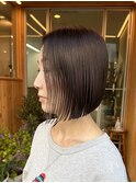 【oasisオグラ】大人可愛い30代40代50代ナチュラル前下がりボブ