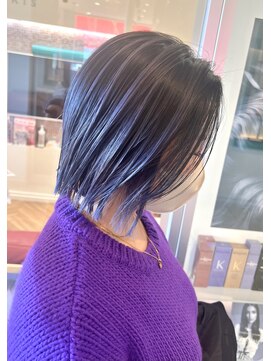 コワファースト  させぼ五番街店(COIFF1RST) ホワイトラベンダー×バレイヤージュ