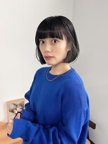 シュク 高円寺(SYUK)&nbsp;kanna【高円寺】顔周りカット/後れ毛/ボブ/インナー/前髪