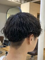 エイトメン 池袋東口店(EIGHT MEN)&nbsp;無造作スパイラル/波巻きパーマ/刈り上げ