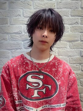 サロウィン 鹿児島天文館店(SALOWIN) メンズボブウルフ