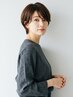 白髪ぼかし風カラー(ハイライト無)+カット+クイックオージュアTr 14410→9480