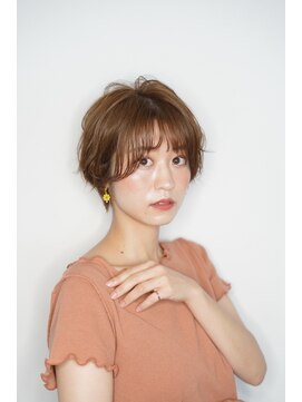 ルフュージュ バイ プロデュース 相模大野店(Refuge by Produce) くびれショート/マロンベージュ