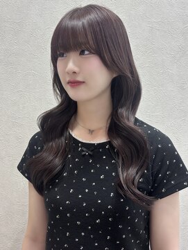 ソア 並木坂(Soa) 韓国ヘア/前髪カット/レイヤーカット/ベージュ/ロング