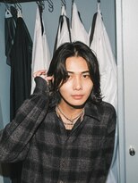 アンサー 渋谷(ANSWER)&nbsp;メンズミディアム　メンズボブ　毛流れスパイラル