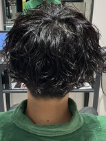 ロルカ 池袋店(Rolka)&nbsp;【波巻きスパイラル】マッシュ/メンズパーマ/メンズカット/池袋