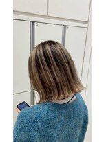 クレア 下北沢(CREA)&nbsp;30代白髪ぼかしカラー【下北沢/ハイライト/髪質改善】