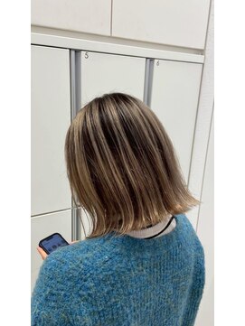 クレア 下北沢(CREA) 30代白髪ぼかしカラー【下北沢/ハイライト/髪質改善】