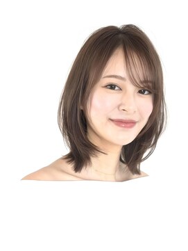 20代30代40代◎外ハネ大人ボブ魅力倍増カールセミディシアカラー