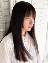 ルネラトーキョー(RUNERA TOKYO)&nbsp;姫カットロングカットセミロングカットぱっつん前髪