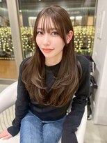 ノエシキカ(noe sikika)&nbsp;ロングヘア/韓国/レイヤーカット/ダブルカラー/栄e55
