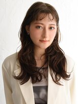 アース 焼津店(HAIR&MAKE EARTH)&nbsp;ナチュラルモカブラウン×ロングウェーブ